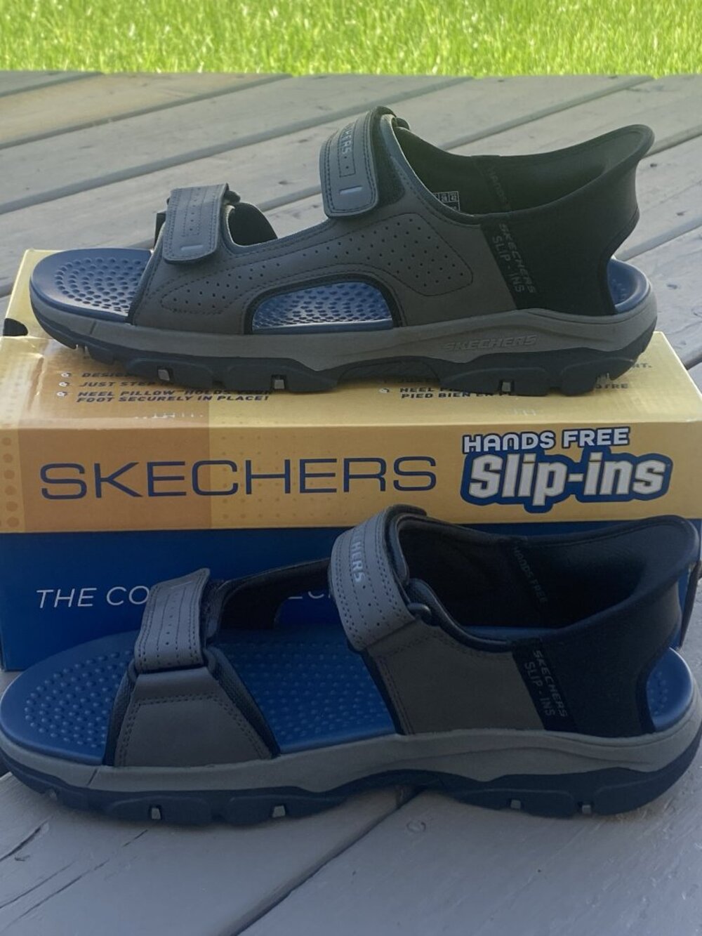 Skechers Slip-ins Tresmen Reece Men's Sandals Size 10 New in Box